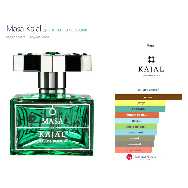 Фото Розпив Kajal MASA 3мл 9775-3,