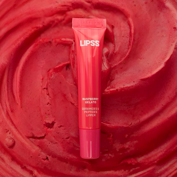 Фото Липпер-блеск для губ LIPSS Raspberry Gelato Ceramide&Peptides Butter 8мл 8768,