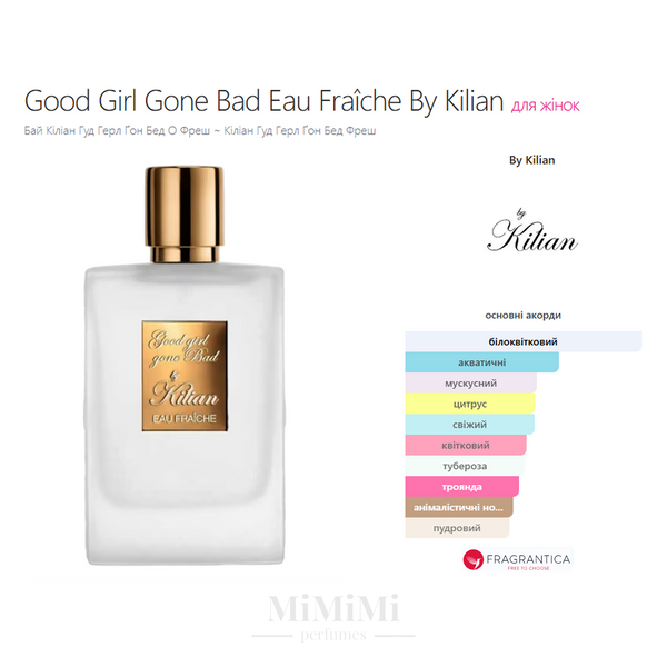 Розпив  By Kilian GOOD GIRL GONE BAD EAU FRAICHE edp 3мл &mdash; MiMiMi Perfumes