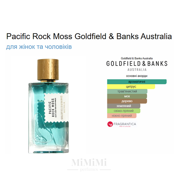 Розпив Goldfield & Banks PACIFIC ROCK MOSS 3мл &mdash; MiMiMi Perfumes