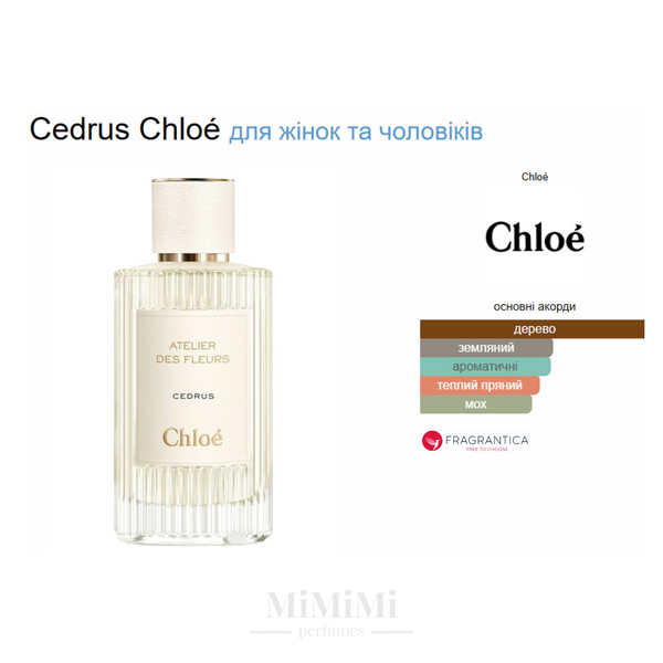 Розпив Chloe CEDRUS 3мл &mdash; MiMiMi Perfumes