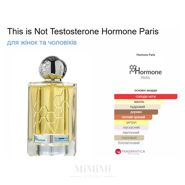 Распив Hormone Paris THIS IS NOT TESTOSTERONE 3мл &mdash; MiMiMi Perfumes