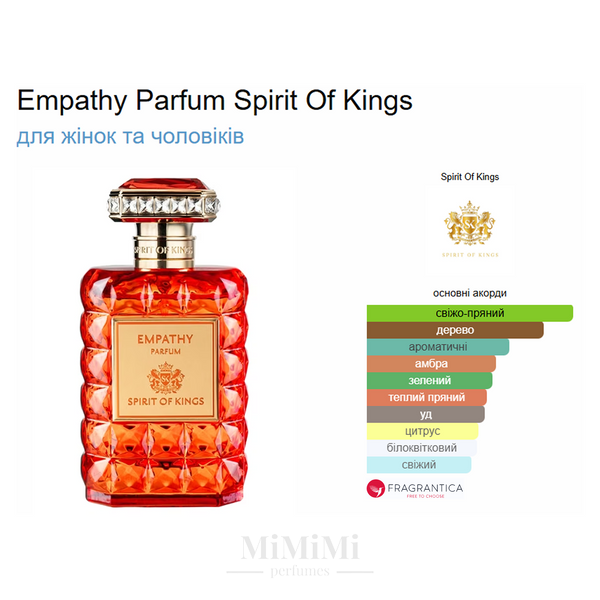 Фото Розпив Spirit Of Kings EMPATHY 3мл 9283-3,