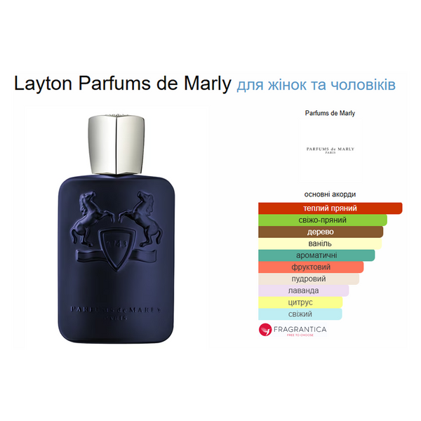 Фото Розпив Parfums De Marley LAYTON 3мл 9018-3,