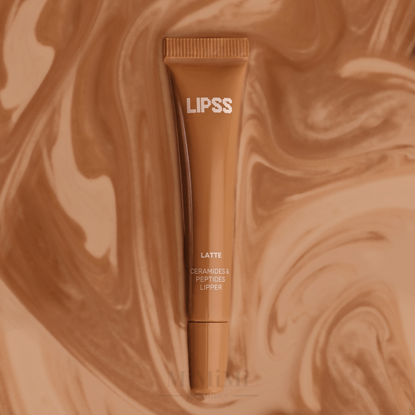 Ліппер-блиск для губ LIPSS Ceramide&Peptides Lipper Latte 8мл &mdash; MiMiMi Perfumes