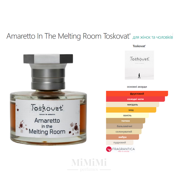 Розпив Toskovat AMARETTO IN THE MELTING ROOM 2мл &mdash; MiMiMi Perfumes