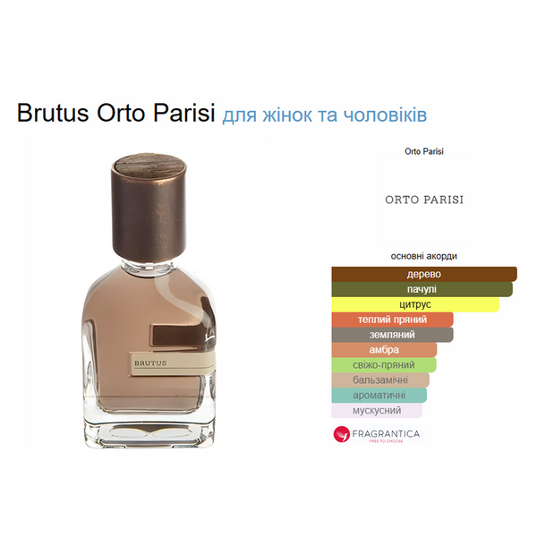 Фото Распив Orto Parisi Parfum BRUTUS 5мл 8845-5,