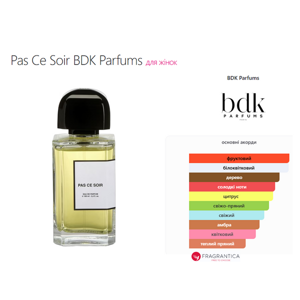 Фото Розпив BDK Parfums PAS CE SOIR 3мл 9329-3,