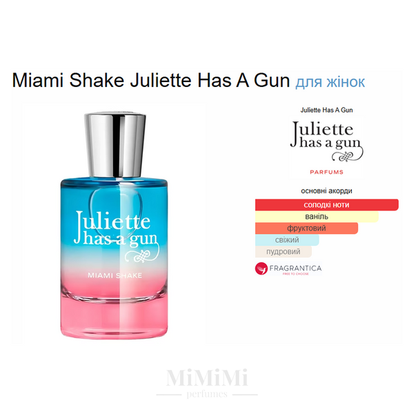 Розпив Juliette Has A Gun MIAMI SHAKE 3мл &mdash; MiMiMi Perfumes