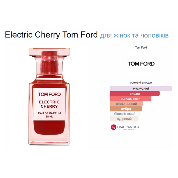 Фото Распив Tom Ford ELECTRIC CHERRY 2мл 8757-2,