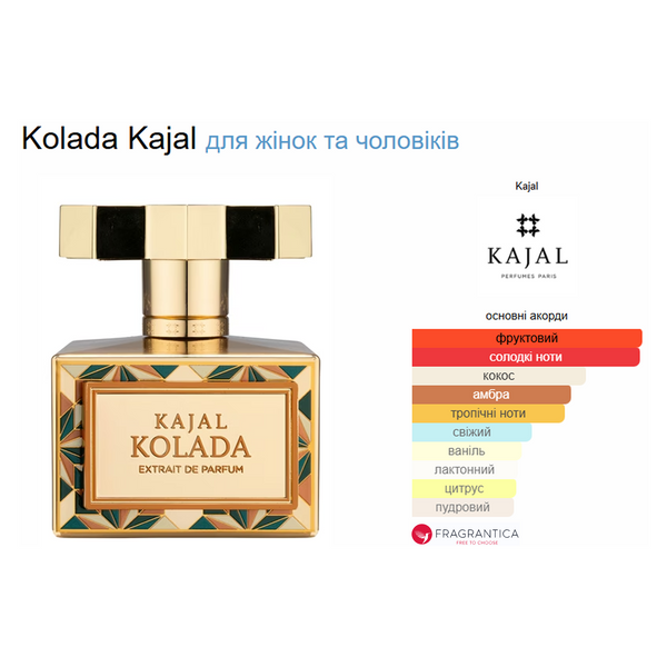 Фото Распив Kajal KOLADA 3мл 9023-3,