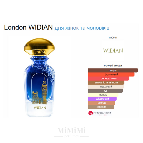 Розпив Widian LONDON Edp 3мл &mdash; MiMiMi Perfumes