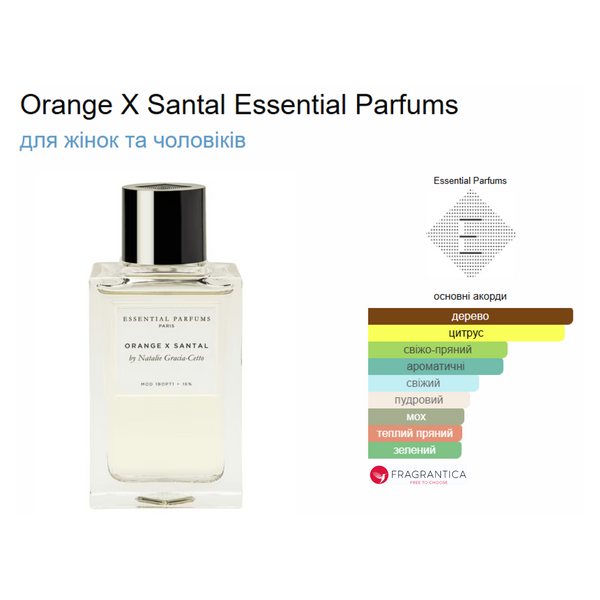 Фото Распив Essential Parfums ORANGE X SANTAL 5мл 9201-5,